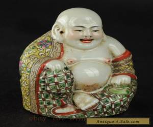 Item China's collection of ancient hand painted porcelain Buddha for Sale