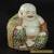 China's collection of ancient hand painted porcelain Buddha for Sale