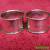 Pair of Solid Silver Napkin Rings. for Sale