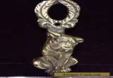 VTG. Brass British Bulldog / Boxer Door Knocker for Sale