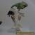 Macaw with Cherrys Parrot Bird Decoration Porcelain Figurine Ens German  for Sale