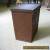 Small Antique Oak/Ash Cabinet w/ 19 Drawers and Original Brass Knobs for Sale