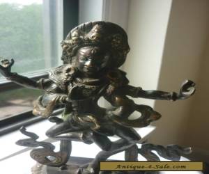 Item ANTIQUE BRONZE HINDU GODDESS INDIA for Sale