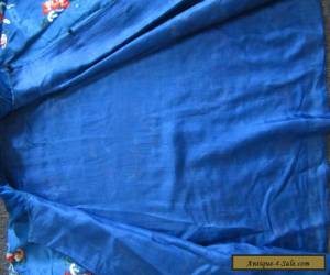 Item Estate Found Antique Chinese Blue + White Silk Shirt Tangzhuang? for Sale