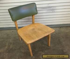 Item Mid Century Library Furniture Wood Chair With Book Shelf Office Vintage for Sale