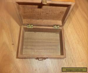 Item vintage oak wooden box for Sale