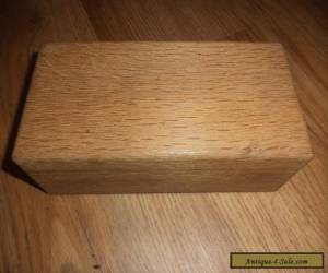 Item vintage oak wooden box for Sale