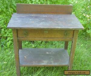 Item VINTAGE ANTIQUE 1910S ARTS AND CRAFTS SIDEBOARD MISSION OAK for Sale