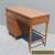 Vintage Danish Mid Century Modern Style Writing DESK 4 Drawers Peg Legs  for Sale