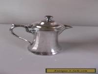 ANTIQUE SILVER PLATED COFFEE POT ENGLAND EPBM