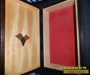 Item vintage wooden inlaid box for Sale