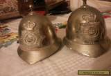 VINTAGE METROPOLITAN POLICE HELMET BELL H. SEENER BOBBIE ENGLAND for Sale