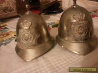 VINTAGE METROPOLITAN POLICE HELMET BELL H. SEENER BOBBIE ENGLAND