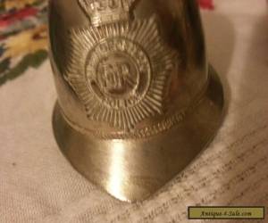 Item VINTAGE METROPOLITAN POLICE HELMET BELL H. SEENER BOBBIE ENGLAND for Sale