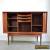 MID CENTURY DANISH MODERN TEAK CREDENZA SIDEBOARD CABINET PEDERSEN & SON for Sale