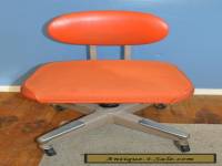 Vintage InterRoyal Royal Metal office chair, Mid-Century Modern