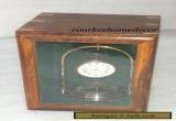 Collectible Amazing Nautical Vintage DESKTOP CLOCK With Mirror Sheesham Wood Box for Sale