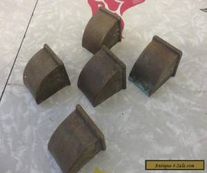 Item Antique Vintage Lot of 5 Brass Furniture Feet for Sale