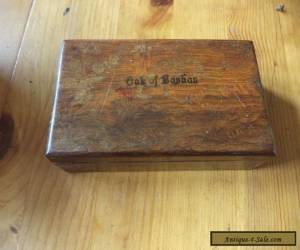 antique wooden box (DAMAGED) for Sale