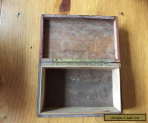 Item antique wooden box (DAMAGED) for Sale