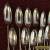 Set of 12 antique  A1 silver plate matching teaspoons for Sale