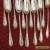 Set of 12 antique  A1 silver plate matching teaspoons for Sale