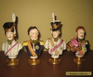 Item 4 Rudolf Kammer busts of Napoleon Marshals, Dresden , Germany for Sale