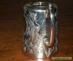 Item ANTIQUE STERLING SILVER CREAM JUG for Sale