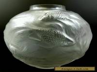 RENE LALIQUE  c.1934 ANTIQUE FRENCH ART-DECO ART-GLASS VASE - 'FORMOSE' #934