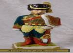 VTG SCHEIBE-ALSBACH PORCELAIN NAPOLEONIC WAR SOLDIER OFFICER FIGURINE for Sale