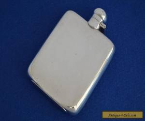 Item Antique James Dixon Solid Silver Hip Flask - Sheffield 1945 190g - Vintage 1/4pt for Sale