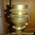 Lovely vintage pair of brass column lamps  for Sale