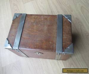 Item Arts and crafts Victorian Oak Casket for Sale