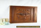 Antique French wood carved door panel cabinet NO1 for Sale