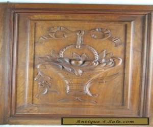 Item Antique French wood carved door panel cabinet NO1 for Sale