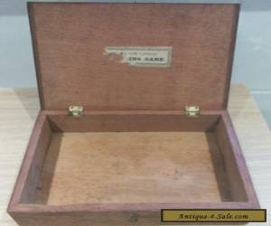 Item Antique Vintage Wooden Box for Sale