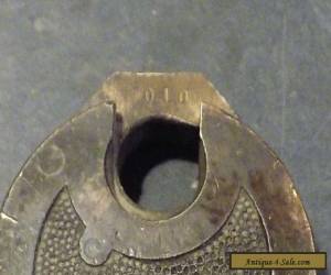 Item  ANTIQUE BRASS YALE PANCAKE  LOCK for Sale