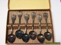 Spoons Set 6 in box 1950 to 60s