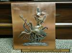 ANTIQUE VINTAGE COPPER "WALL ART"  for Sale