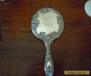 Item ANTIQUE GORHAM STERLING SILVER HAND MIRROR DRESDEN ROSE? PATTERN circa 1900 for Sale