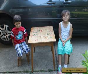 Item VINTAGE CHILDREN'S  Mid Century TABLE AND CHAIRS for Sale