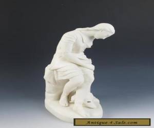 Item Large 1848 MINTON John Bell Parian Model of Clorinda Antique Porcelain Figurine for Sale