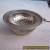 Antique Vintage Silver Plate Plated Tea Strainer Sieve & Bowl for Sale