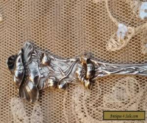   ANTIQUE SOLID SILVER ART NOUVEAU TOOTHPICK / TOOL for Sale