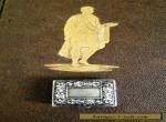 Unmarked silver snuff box for Sale