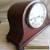 antique, art deco, napolean hat style mantle clock. for Sale