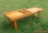 1956 Vintage Antique Stickley Cobbler's Bench Coffee Table Mid Century for Sale