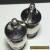 Vintage Set salt and pepper shakers STERLING SILVER for Sale