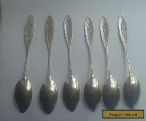 Item a set of vintage/antique  silver spoons for Sale