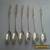 a set of vintage/antique  silver spoons for Sale